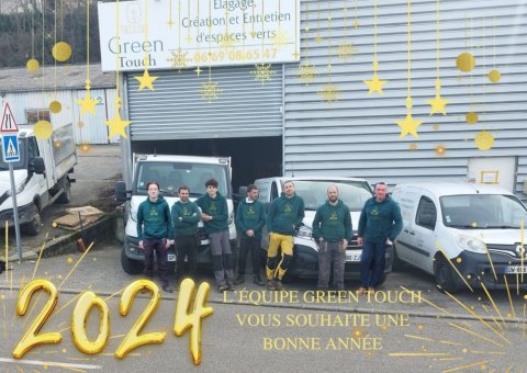 GREEN TOUCH vous souhaite une bonne année 2024