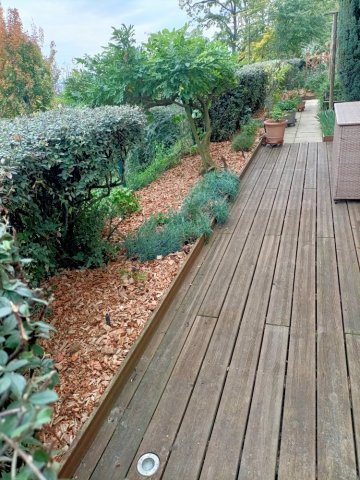 Création d'une terrasse en bois à LYON