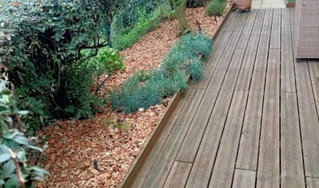 Création d'une terrasse en bois à LYON